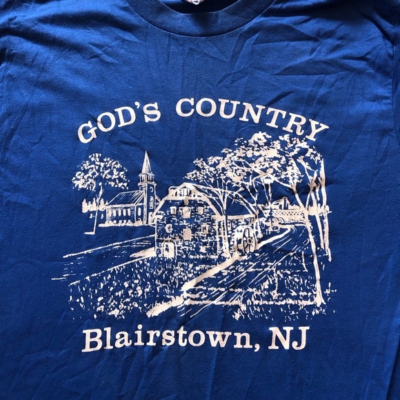Vintage Blairstown NJ Tee Shirt - Picture 3 of 4
